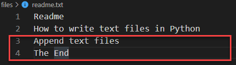 How To Write To Text File In Python