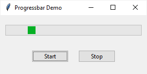 Tkinter Progressbar