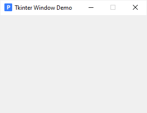 Tkinter window - customized icon