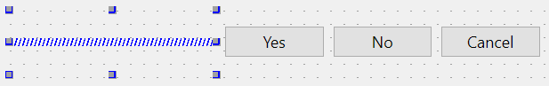 PyQt QHBoxLayout - Align Right using a horizontal spacer