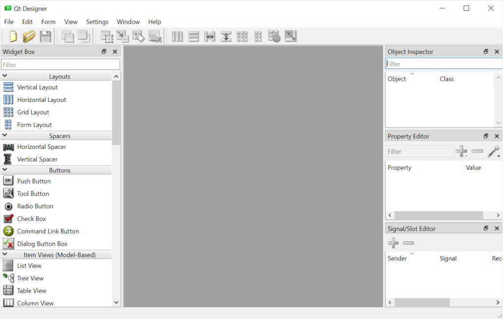 Qt Designer