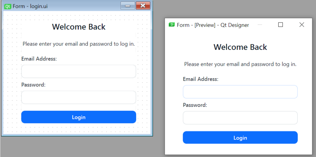 Qt Style Sheet - Qt Designer Step 3