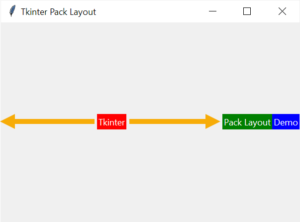 Tkinter Pack